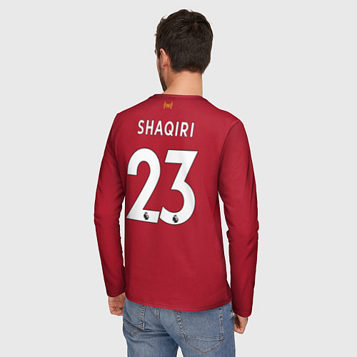 Мужской лонгслив FC Liverpool: Shaqiri Home 19-20 / 3D-принт – фото 4
