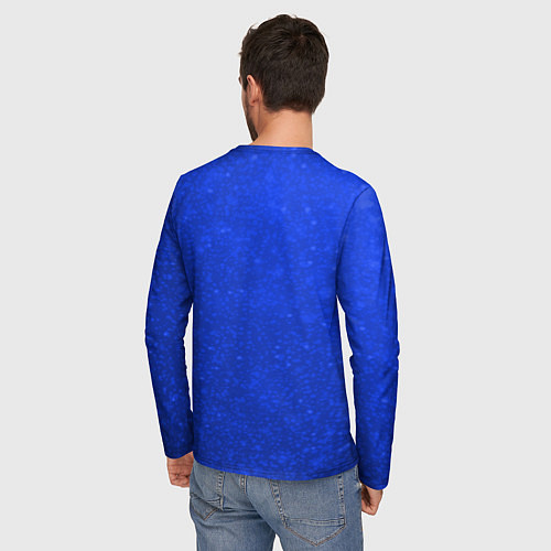 Мужской лонгслив Новогодний Дзюба FCZP / 3D-принт – фото 4