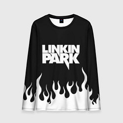 Лонгслив мужской Linkin Park: Black Flame, цвет: 3D-принт