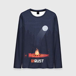 Лонгслив мужской Rust, цвет: 3D-принт