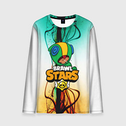 Лонгслив мужской BRAWL STARS LEON, цвет: 3D-принт