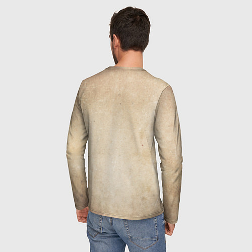 Мужской лонгслив Масутацу Ояма / 3D-принт – фото 4
