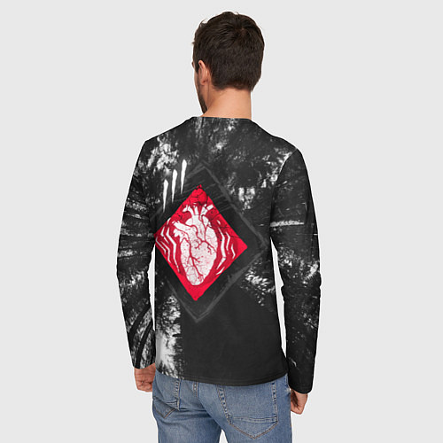 Мужской лонгслив DBD - beating heart / 3D-принт – фото 4