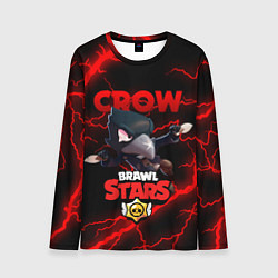 Лонгслив мужской BRAWL STARS CROW, цвет: 3D-принт