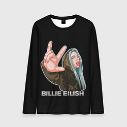 Лонгслив мужской BILLIE EILISH, цвет: 3D-принт