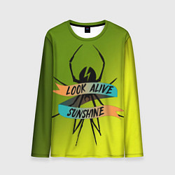 Лонгслив мужской Look alive sunshine, цвет: 3D-принт