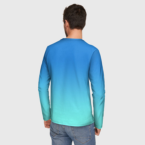 Мужской лонгслив Фигурное катание / 3D-принт – фото 4