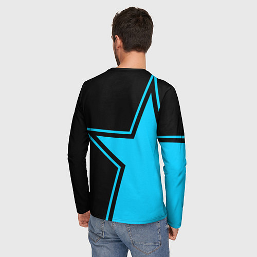 Мужской лонгслив ВДВ / 3D-принт – фото 4