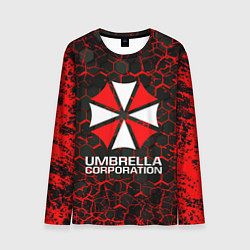 Лонгслив мужской UMBRELLA CORPORATION, цвет: 3D-принт