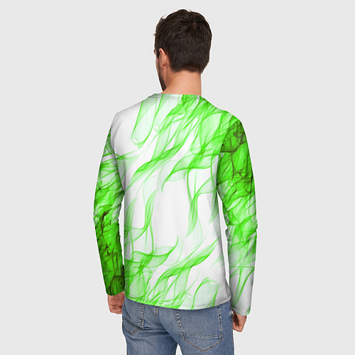 Мужской лонгслив BILLIE EILISH / 3D-принт – фото 4