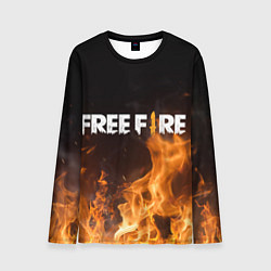 Лонгслив мужской FREE FIRE, цвет: 3D-принт