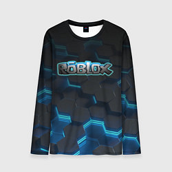 Лонгслив мужской Roblox Neon Hex, цвет: 3D-принт