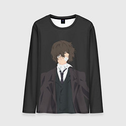 Лонгслив мужской Osamu Dazai, цвет: 3D-принт