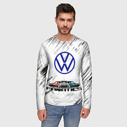 Лонгслив мужской Volkswagen, цвет: 3D-принт — фото 2
