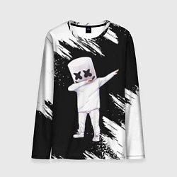 Лонгслив мужской Marshmello, цвет: 3D-принт