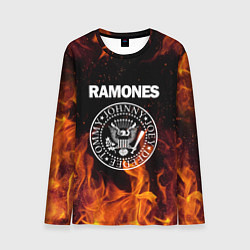 Лонгслив мужской Ramones, цвет: 3D-принт