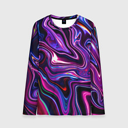 Лонгслив мужской Abstract Fluid, цвет: 3D-принт