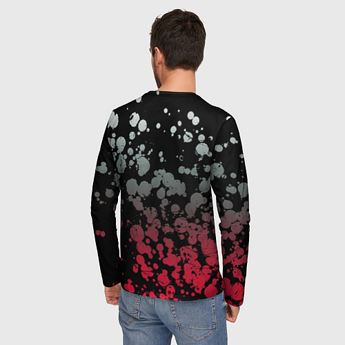 Мужской лонгслив Приключения ДжоДжо / 3D-принт – фото 4