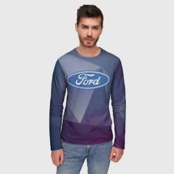 Лонгслив мужской Ford, цвет: 3D-принт — фото 2