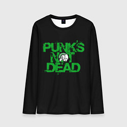 Мужской лонгслив Punks Not Dead