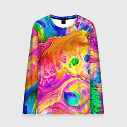 Лонгслив мужской TIE DYE, цвет: 3D-принт