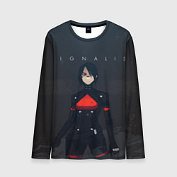 Лонгслив мужской SIGNALIS, цвет: 3D-принт