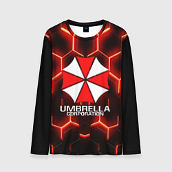 Лонгслив мужской UMBRELLA CORP, цвет: 3D-принт