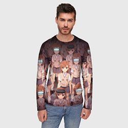 Лонгслив мужской Railgun, цвет: 3D-принт — фото 2