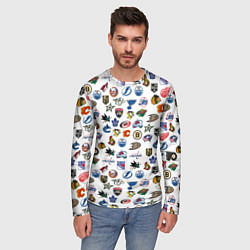 Лонгслив мужской NHL PATTERN Z, цвет: 3D-принт — фото 2