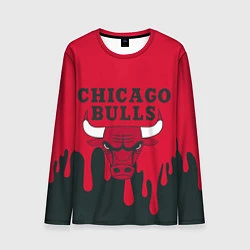Лонгслив мужской Chicago Bulls, цвет: 3D-принт