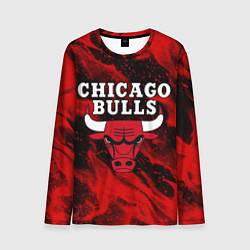 Лонгслив мужской CHICAGO BULLS, цвет: 3D-принт