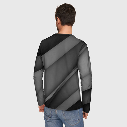 Мужской лонгслив RENAULT / 3D-принт – фото 4