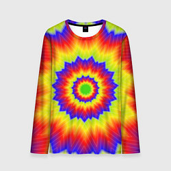 Мужской лонгслив Tie-Dye