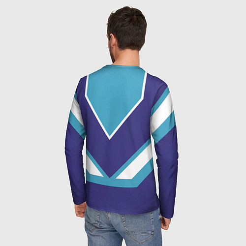 Мужской лонгслив Давид - банка сгущенки / 3D-принт – фото 4