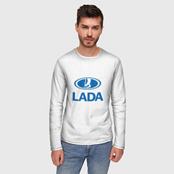 Лонгслив мужской Lada, цвет: 3D-принт — фото 2