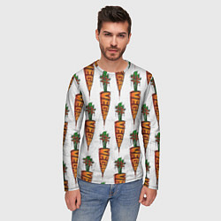 Лонгслив мужской Vegan, цвет: 3D-принт — фото 2