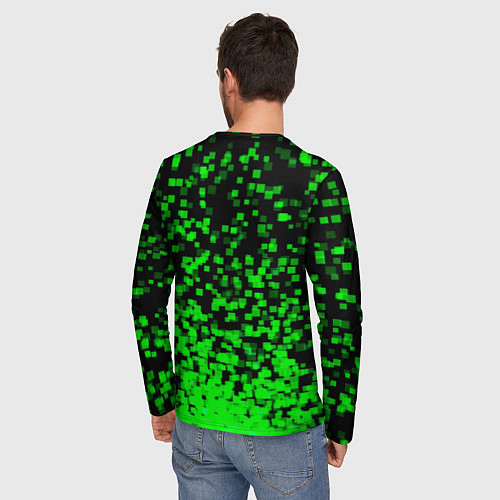 Мужской лонгслив Billie Eilish / 3D-принт – фото 4