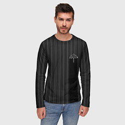 Лонгслив мужской The umbrella academy Z, цвет: 3D-принт — фото 2