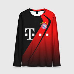 Лонгслив мужской FC Bayern Munchen Форма, цвет: 3D-принт