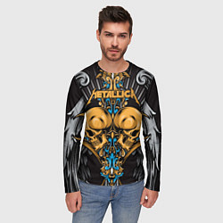 Лонгслив мужской Metallica, цвет: 3D-принт — фото 2