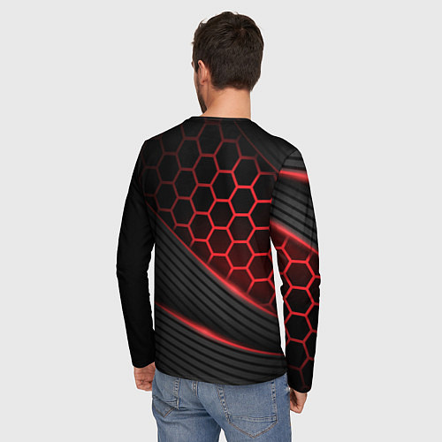 Мужской лонгслив Forza Horizon / 3D-принт – фото 4
