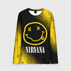 Лонгслив мужской NIRVANA НИРВАНА, цвет: 3D-принт