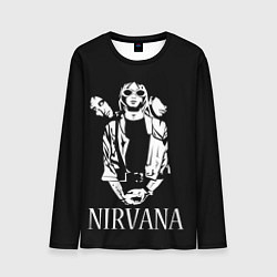 Мужской лонгслив NIRVANA