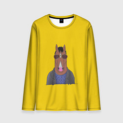 Лонгслив мужской Конь БоДжек, цвет: 3D-принт
