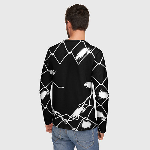 Мужской лонгслив Pyrokinesis / 3D-принт – фото 4