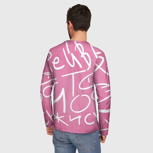 Мужской лонгслив Дети Rave / 3D-принт – фото 4