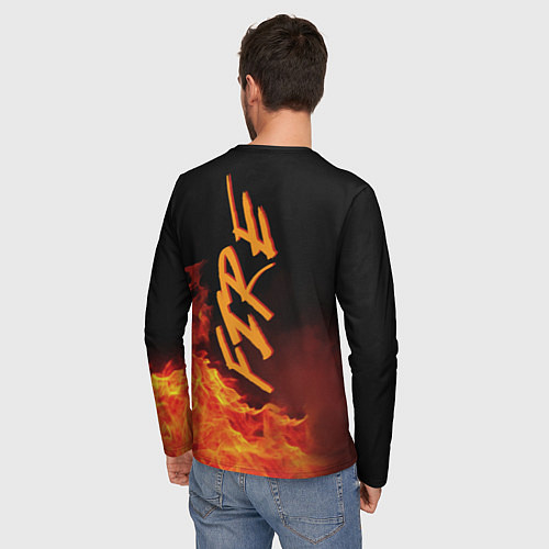 Мужской лонгслив Фая / 3D-принт – фото 4