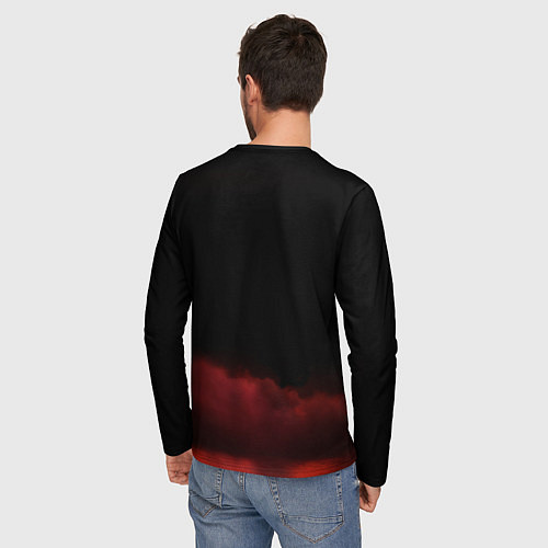 Мужской лонгслив AMONG US IMPOSTOR / 3D-принт – фото 4
