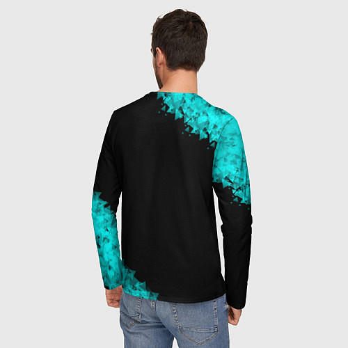 Мужской лонгслив 2077 / 3D-принт – фото 4