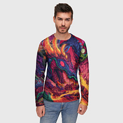 Лонгслив мужской HYPER BEAST, цвет: 3D-принт — фото 2